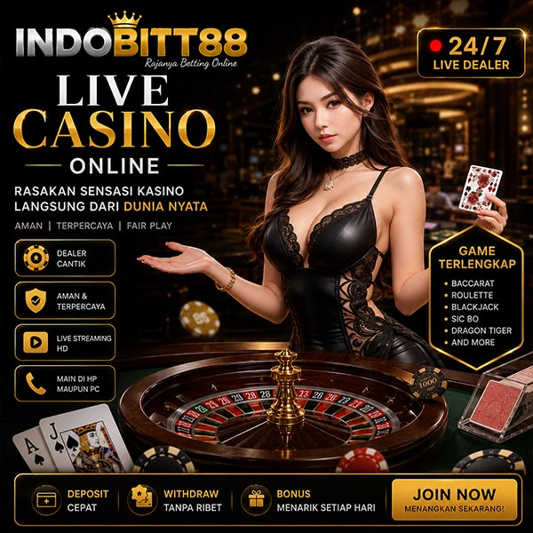 INDOBIT88 > Situs Agen Live Casino Online Link Daftar VIP Terpercaya No 1